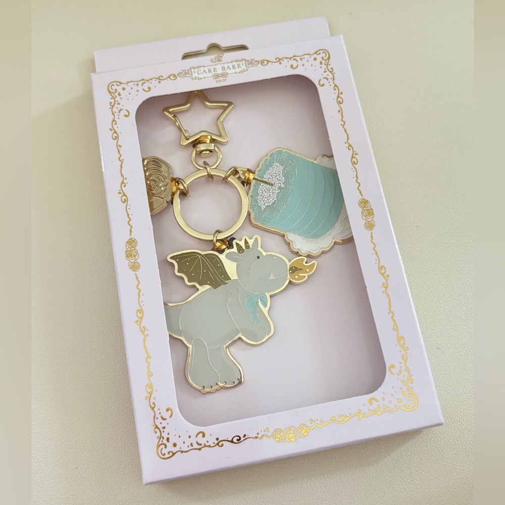 Disneys the Cake Bake shop Brulee Keychain